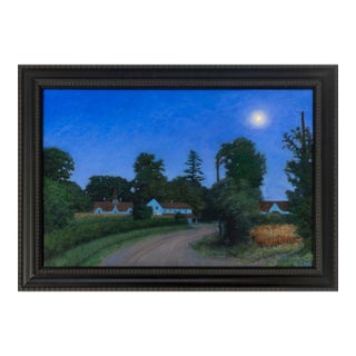 Joseph Keiffer "Moonrise, Early Summer" Acrylic For Sale