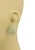 These exquisite Peridot & Diamonds semi-hoop earrings are a fine example of classic sophistication. Crafted in 14k white...