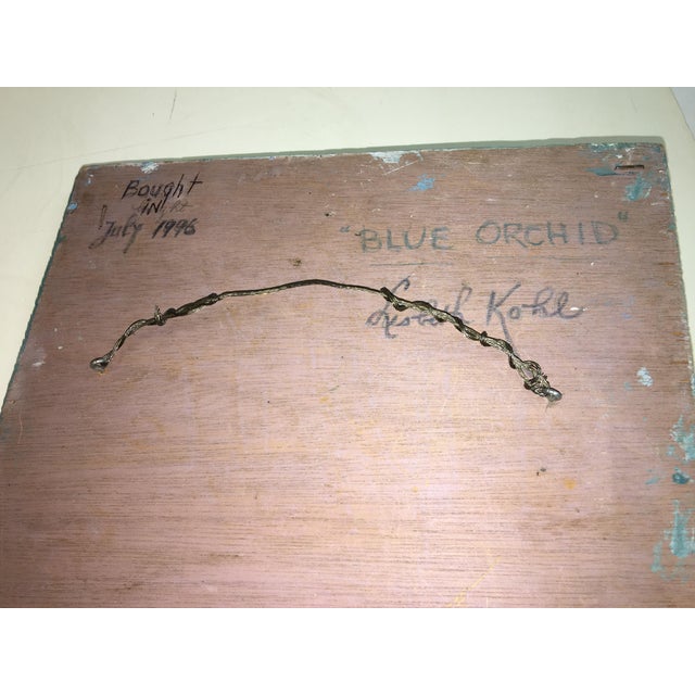 Blue Orchid Art on Canvas Chairish