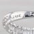 2010s 0.50ctw Diamond Stylized Cross Pendant Necklace 14k White Gold 18" Rope Chain For Sale - Image 5 of 6