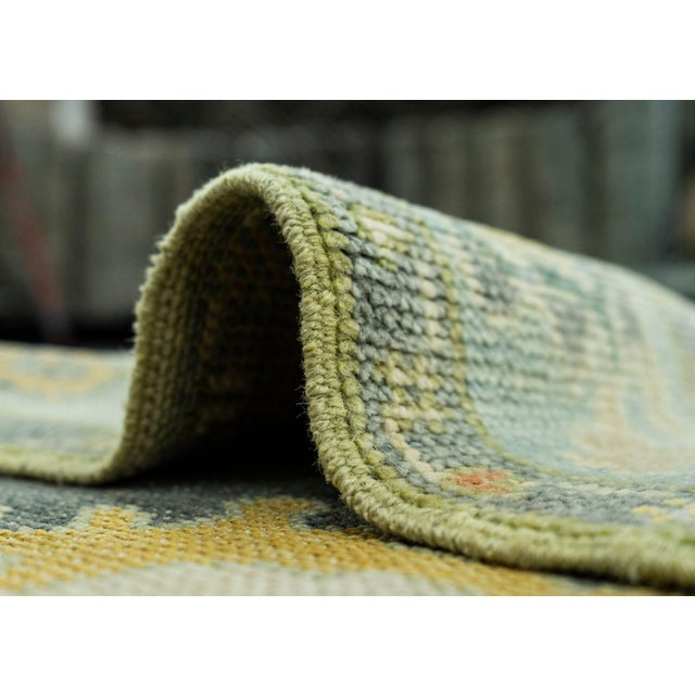 Early 21st Century Turkish Oushak Rug 2'11" x 10' #19199 For Sale - Image 5 of 8