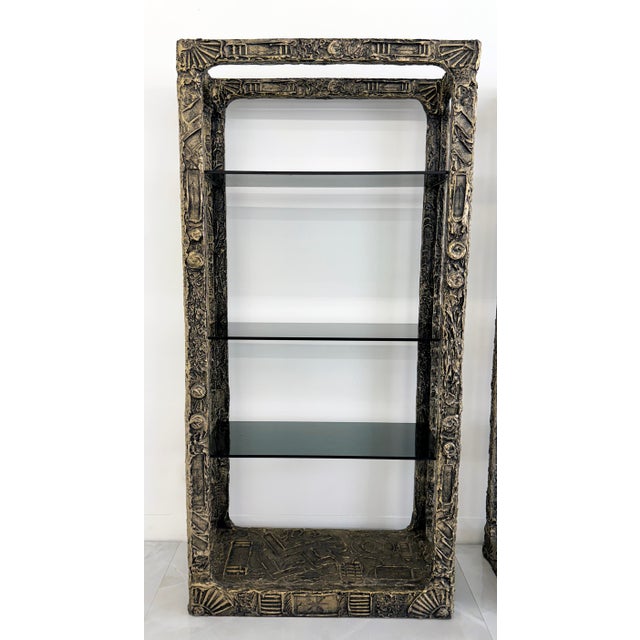 Adrian Pearsall Adrian Pearsall "Brutalist Goop" Etageres, Shelving, Circa Late 1960's For Sale - Image 4 of 9