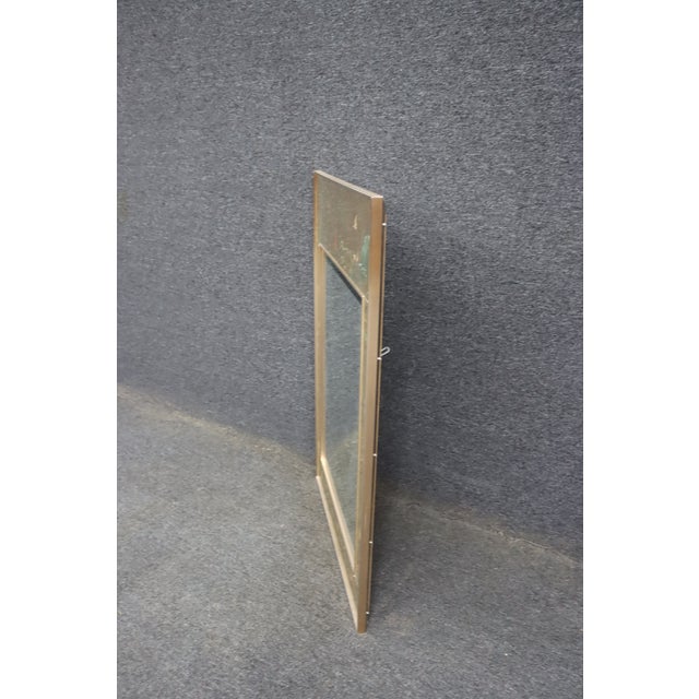 LaBarge Chinoiserie Painted Wall Mirror For Sale - Image 10 of 12