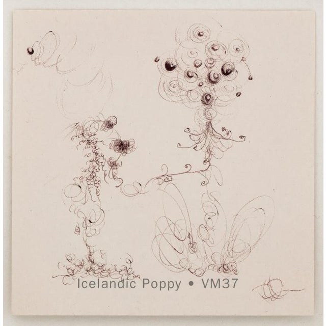 Paul Henry Ramirez Paint Chip Drawing Ballpoint, 3 For Sale - Image 4 of 8