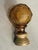 Staircase Finial in Faceted Amber Glass, 1890 For Sale - Image 3 of 7