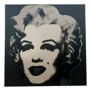 After Andy Warhol, Marilyn Monroe Black & White, Print, 1980s