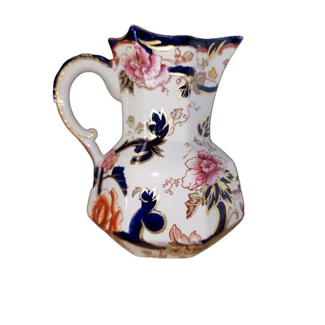 Chinoiserie Pre 1923 Mason's Mandalay Creamer Jug For Sale - Image 3 of 6