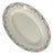 Early 20th Century Oval Platter with Pink and Green Garland Pattern from Longwy For Sale