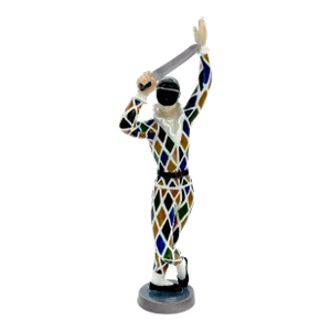 Bing & Gr√∂ndahl "Harlequin with Sword", Designed by Ebbe Sadolin