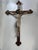 Antique Polychrome Wooden Crucifix, 1890s For Sale - Image 4 of 18