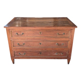 Early 20th Century Louis XVI Period Three-Drawer Commode For Sale