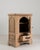 19th Century France Antique White Wood Storage Cabinets & Cupboards For Sale - Image 9 of 10