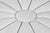 Off-white Mid-Century Modern Round Sunburst Ottoman, 1960s For Sale - Image 8 of 13