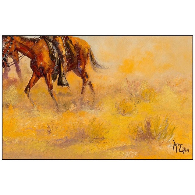 Realism Late 20th Century South of the Rio Grande, Buck McCain For Sale - Image 3 of 4