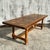 Vintage Boho Parquet Farm Table For Sale - Image 10 of 12