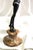 1990s Mid Century/Modern/Deco Style Sculpture Bronze Girl For Sale - Image 10 of 17