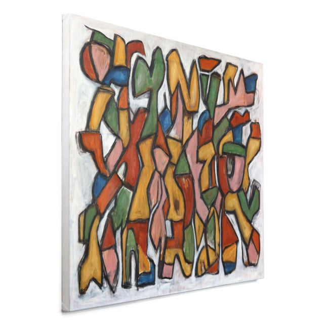 Contemporary Running Wild - Large Original Abstract Contemporary Painting on Canvas by Harrison Gilman For Sale - Image 3 of 9