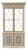 Elegant Mid-Century Hollywood Regency Hand Painted Cabinet For Sale