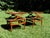 Mid-Century Modern Vintage Pair Reiss Mid Century Modern 2 Tier Tile Top Walnut Side Tables For Sale - Image 3 of 17