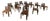 Italian Postmodern Chairs in Corten Steel, 2010s, Set of 12 For Sale