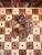 Wood Vintage Mid-Century Inlaid Wood & Brass Tabletop Game Set Backgammon, Chess, Dominoes, Dice , Made in England For Sale - Image 7 of 17