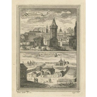 Antoine Francois Prevost d'Exile, Fortress and Prison in Siberia, 1768, Paper For Sale