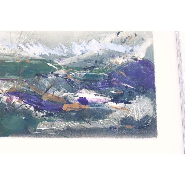 Claudia Mengel Original Signed Abstract Landscape Acrylic Painting One-of-a-Kind For Sale - Image 11 of 18