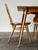 Mid 20th Century Swiss Alpine Stabelle Oak Dining Set, Mid-Century — Set of 5 For Sale - Image 5 of 18