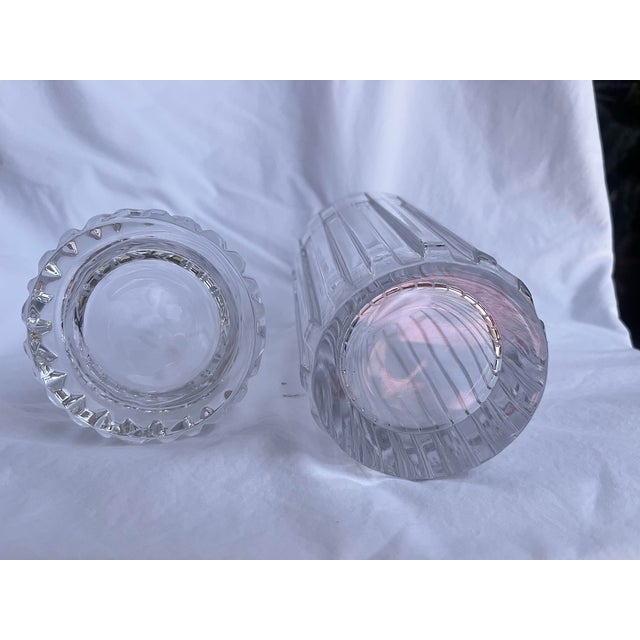 Transparent Late 20th Century Tiffany & Co. Crystal Carafe with Tumbler Set For Sale - Image 8 of 9