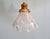 Bauhaus Art Deco Pendant Light in Transparent Grooved Glass from Holophane, 1920s For Sale - Image 3 of 12