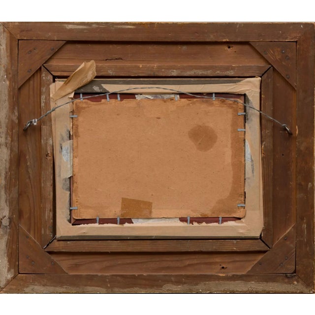 Richly decorated gilded carved wood frame. Perfectly preserved at the end of the 19th century. Presumably Russia. Size:...