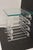 1970s Share Stacked Lucite Side End Table With Glass Top For Sale - Image 10 of 11