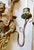 1920s Polychrome Hand Carved Wood and Iron Monkey Wall Sconces - a Pair For Sale - Image 15 of 17