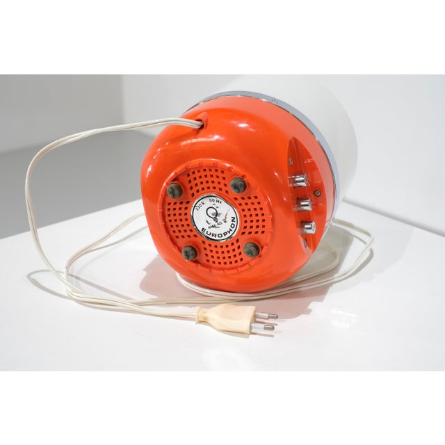 Radio-Lamp by Adriano Rampoldi for Europhon, Italy, 1970s For Sale - Image 12 of 13
