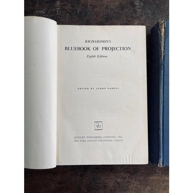 1953 Richardson's Bluebook of Projection - 2 Copies For Sale In Chicago - Image 6 of 7