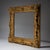 Rectangular gilt Louis XV stucco frame decorated with shell motifs and foliate scrolls, finely and deeply modeled. Sight...