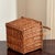 Vintage French-Style Four Bottle Wicker Wine Caddy For Sale - Image 9 of 17