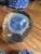 Trio of Blue Glass Vintage Paperweights For Sale In Atlanta - Image 6 of 10