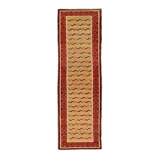 Pasargad DC Fine Hand Knotted Tibetian Runner For Sale