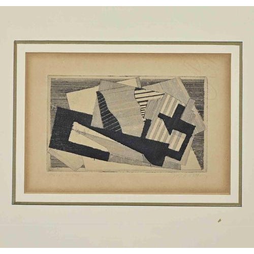 Etching and aquatint on Arches paper realized in 1912. Signature and inscription in pencil (tiré à 50). Rare specimen of...
