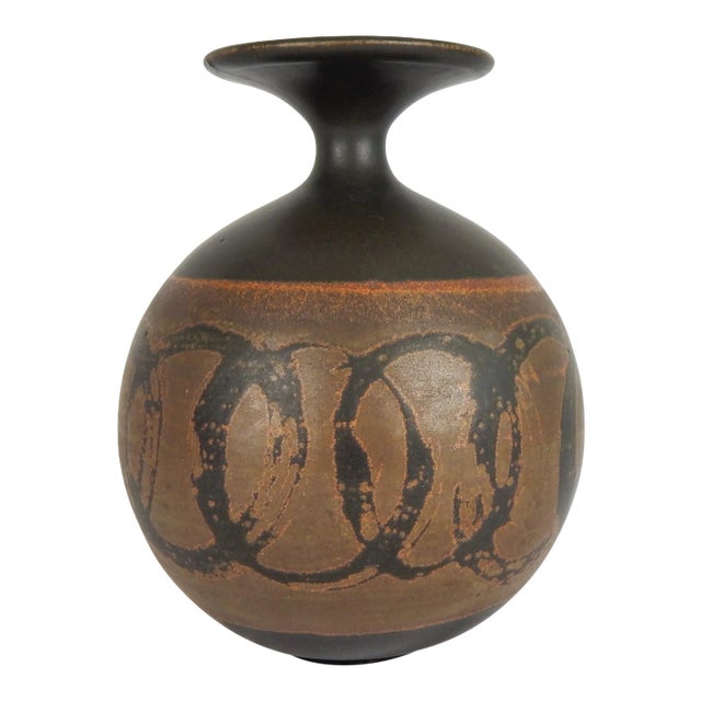 Stoneware Vessel by Designs West California For Sale