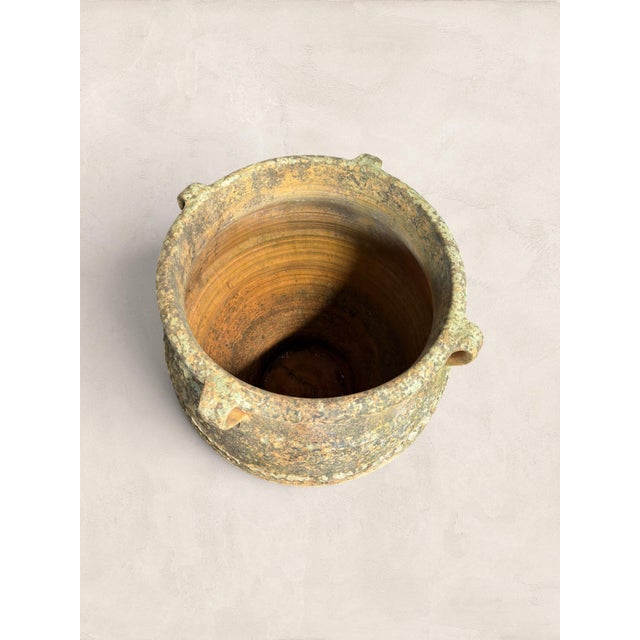 Late 19th Century Late 19th Century X Large (32" H) Antique Greek Terracotta Pithari Olive Jar For Sale - Image 5 of 6