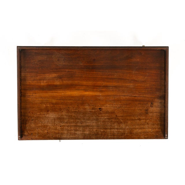 English Regency Mahogany Writing Table For Sale - Image 10 of 11