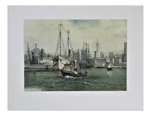 Josef Eidenberger, San Francisco, Fisherman's Wharf, Circa 1975