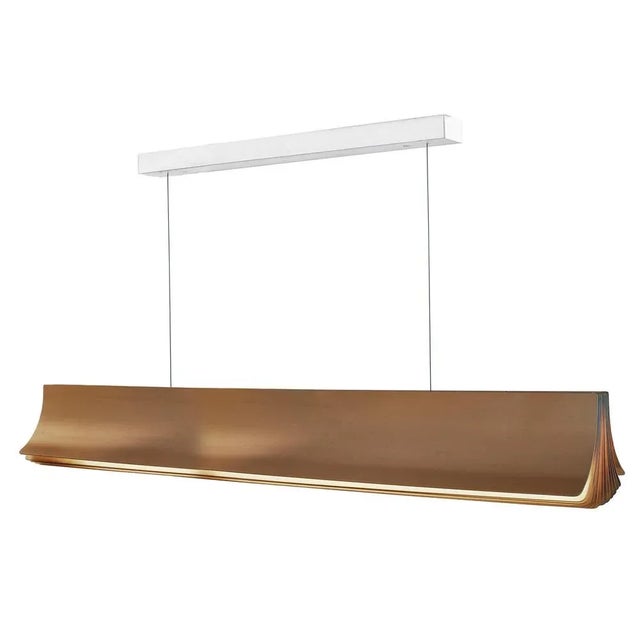 Gold Large Respiro Pendant Lamp by Philippe Nigro For Sale - Image 8 of 8