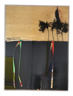 Guido Coletti, Composition, Mixed Media, 1998, Framed