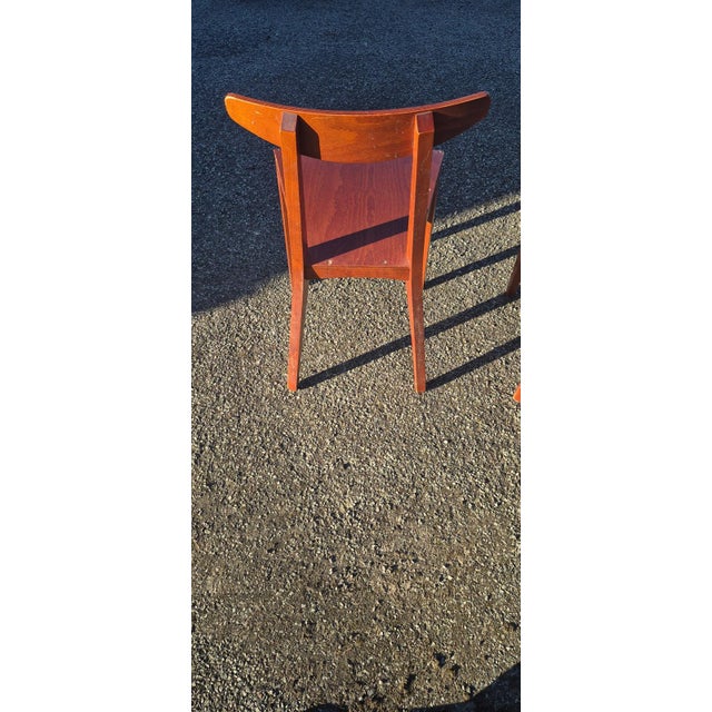 Light Yellow Zina Chairs by Thibault Desombre, 1980s, Set of 2 For Sale - Image 8 of 11