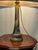 Pate De Verre Fabric Shade Table Lamp, 1950s For Sale - Image 10 of 12