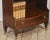 Brown Mahogany Inlaid Open Bookcases, 1890s, Set of 2 For Sale - Image 8 of 18