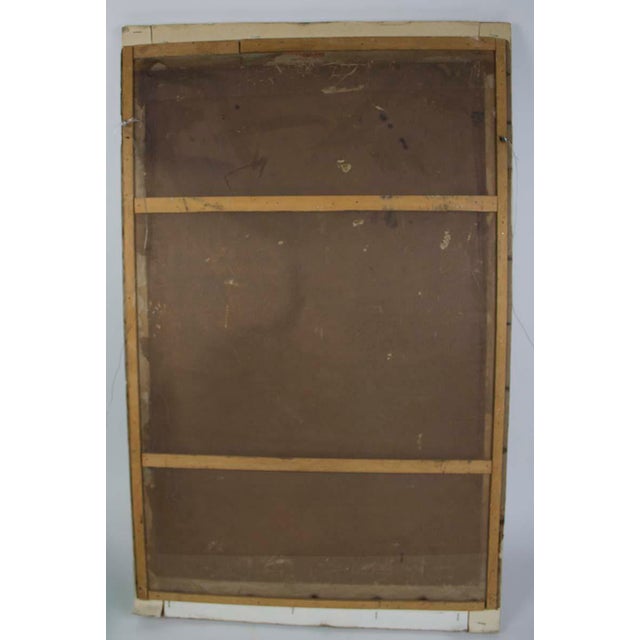 Deco Era Hand Colored "Fashionable Woman" Photograph For Sale In Las Vegas - Image 6 of 7